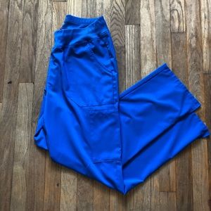 Dickies scrub pants in blue